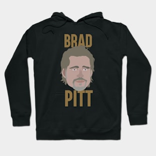 Brad Pitt Head Hoodie